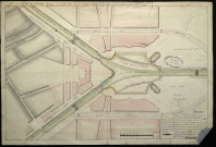 Plan des ouvrages projetés pour le port de Caen