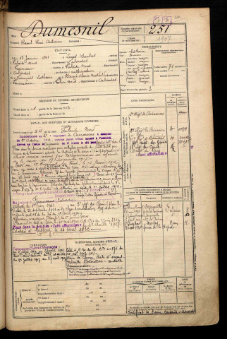 Dumesnil, Raoul René Antoine