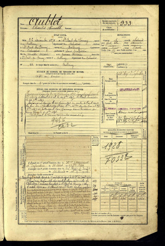 Aublet, Charles Aimable