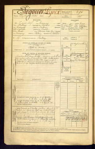 Pégoix, Léon Charles Victor