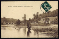 Grimbosq : Pont et moulin de Brie (n°1 à 2) Vallée de l'Orne (n°3 à 4) Viaduc et Chapelle Sainte-Anne (n°5)