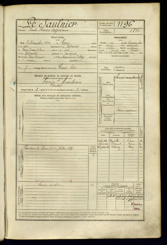 Le Saulnier, Paul Honoré Auguste