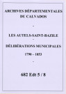 Saint-Bazile 1790-1832