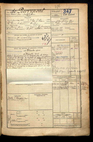 Pierrepont de, Robert Jean Baptiste Ange