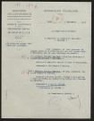 Maison d'arrêt de Caen (1941-1942) ; circulation, permis de circuler, accidents (1940-1943)