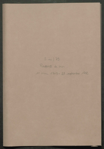 11 mai 1709-29 septembre 1712