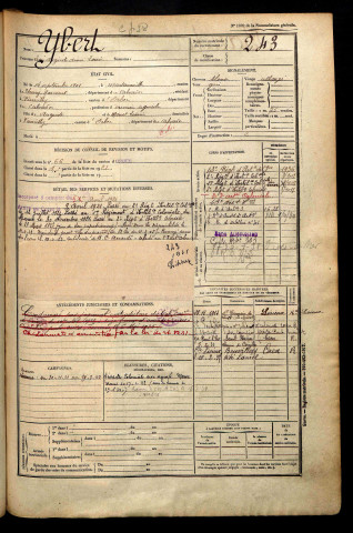 Ybert, Léon Auguste Aimé Louis