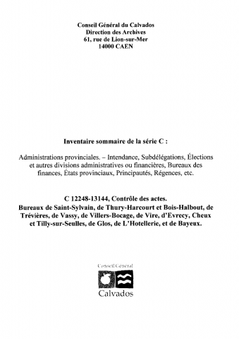 Contrôle des actes, insinuation, centième denier