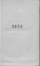 1858 : rapport annuel